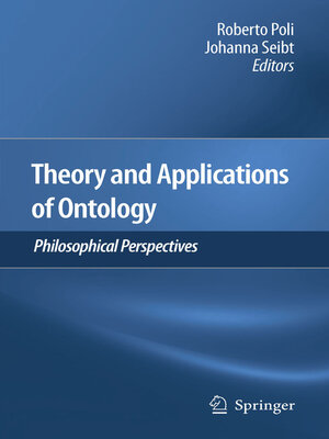 cover image of Theory and Applications of Ontology
